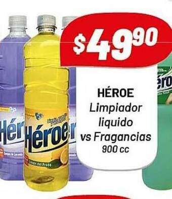 Almacor Héroe Limpiador Liquido Vs Fragancias 900cc oferta