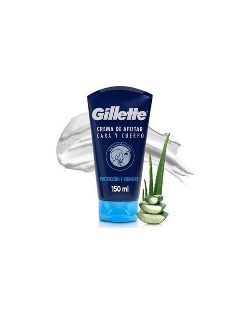 Punto de Salud Gillette - crema para afeitar con aloe x 150ml oferta
