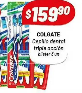Almacor Colgate Cepillo Dental Triple Acción 3 un oferta