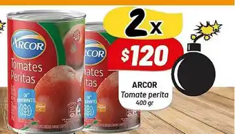 Almacor Arcor Tomate Perita 400gr oferta