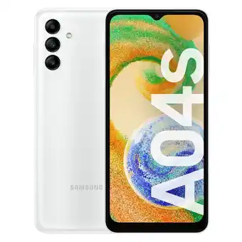 Frávega Celular samsung galaxy a04s 128gb white oferta