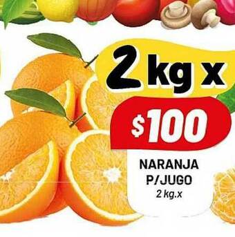Almacor Naranja P Jugo 2kg oferta
