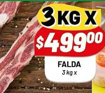 Almacor Falda 3kg oferta