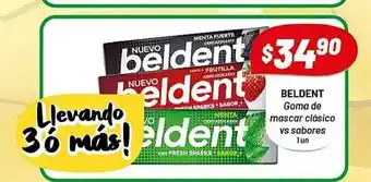 Almacor Beldent Goma De Mascar Clásico Vs Sabores 1un oferta