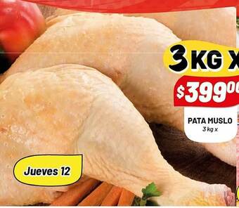 Almacor Pata Muslo 3kg oferta