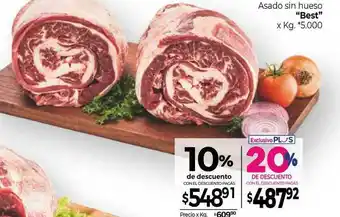 La Anonima Asado Sin Hueso Best oferta
