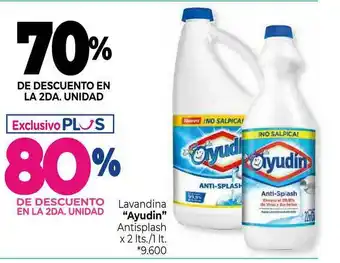La Anonima Lavandina Ayudin Antisplash oferta
