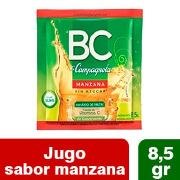 Supermercados Comodin Jugo bc manzana sobr x 8,5 gr oferta