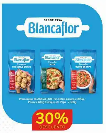 La Anonima Blancaflor Premezclas Pan Estilo Casero x 300g / Pizza x 400g / Noquis de Papa x 350g oferta