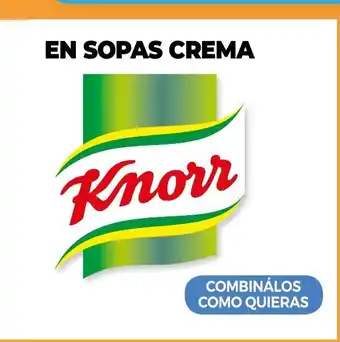 La Anonima Knorr En Sopas Crema oferta
