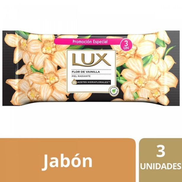 Pigmento Jabón en barra flor de vainilla 3 unidades oferta