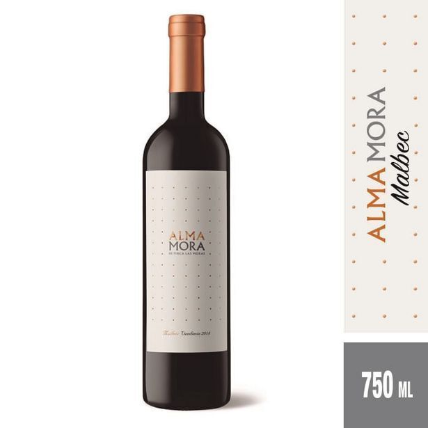 Supermercados DIA Vino tinto alma mora malbec 750 ml. oferta
