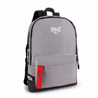 Garbarino Mochila everlast gris 27303 bolsillo delantero oferta