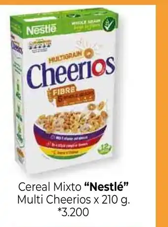La Anonima Nestlé Cereal Mixto Multi Cheerios x 210g oferta