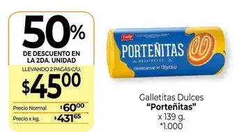 La Anonima Porteñitas Galletitas Dulces x 139g oferta