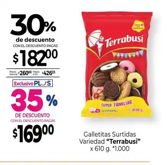 La Anonima Terrabusi Galletitas Surtidas Variedad x 610g oferta