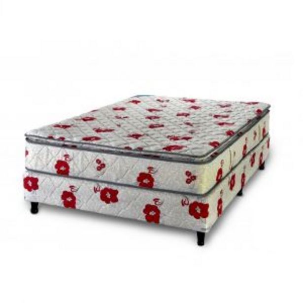 Oscar Barbieri Sommier y colchón de resortes 2 1/2 plazas maxiking siesta confort 140x190cm euro pillow oferta