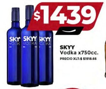Supermayorista Vital SKYY Vodka x 750cc. oferta