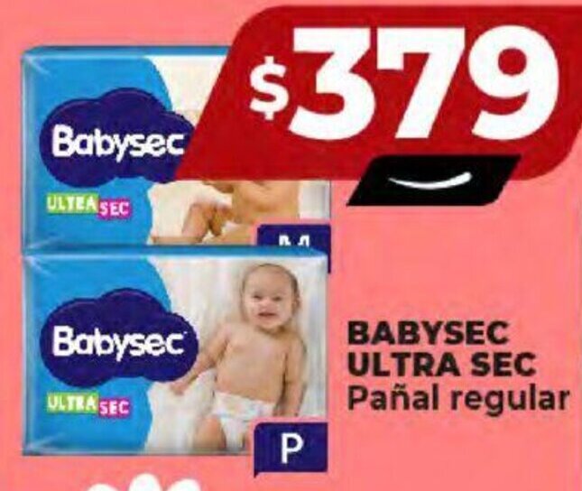 Supermayorista Vital BABYSEC ULTRA SEC Pañal regular oferta