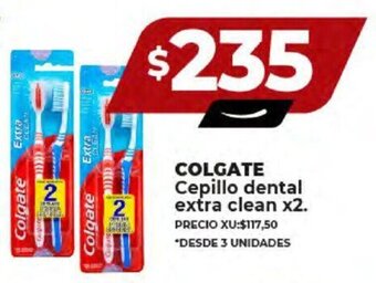 Supermayorista Vital COLGATE Cepillo dental extra clean x2. oferta