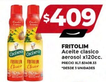 Supermayorista Vital FRITOLIM Aceite clasico aerosol x 120cc. oferta