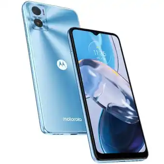 Authogar Motorola moto e22 6.5 azul 2gb-32gb + auricular ear buds de regalo oferta