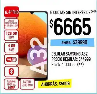 Celular Samsung A32