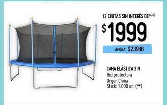 Punto Mayorista Cama Elástica 3 M oferta