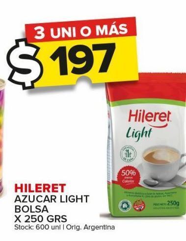 Carrefour Maxi Azúcar light hileret 250g oferta