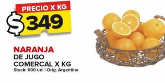 Carrefour Maxi Naranja de jugo comercial x kg oferta