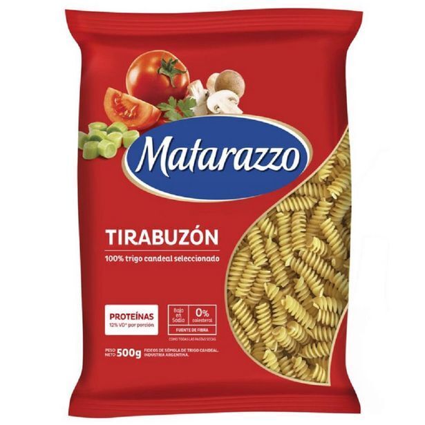El Nene Fideos matarazzo tirabuzon 500gr oferta