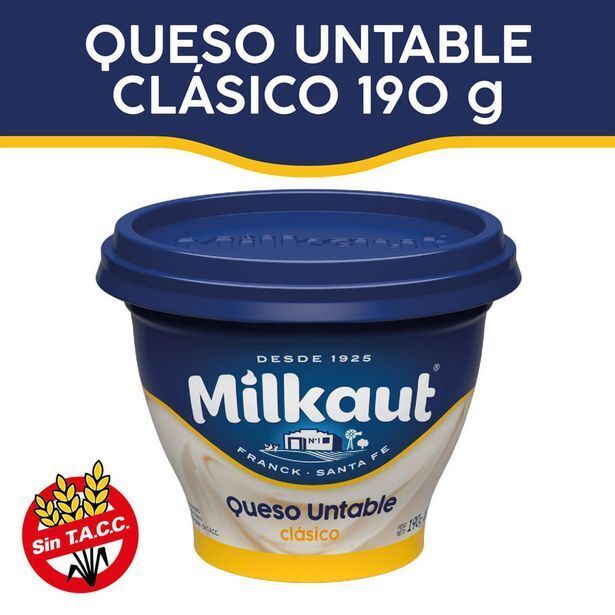 El Nene Queso untable milkaut tradicional x190gr oferta