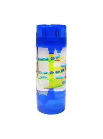 El Mundo del Juguete Espiral de lava bubbler 2 reloj sensorial antiestres azul oferta