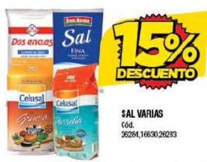 Supermercados Yaguar SAL VARIAS Cód. oferta