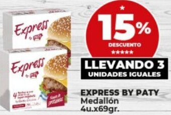 Supermayorista Vital EXPRESS BY PATY Medallón 4u.x69gr. oferta
