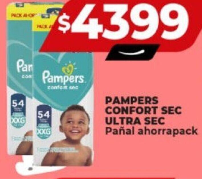 Supermayorista Vital PAMPERS CONFORT SEC ULTRA SEC Pañal ahorrapack oferta