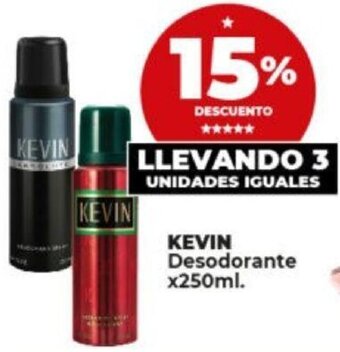 Supermayorista Vital KEVIN Desodorante x250ml. oferta