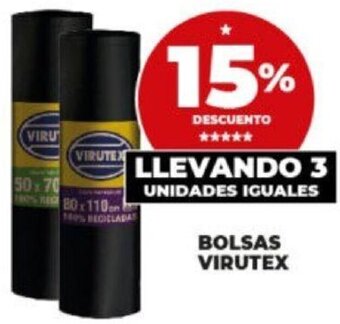 Supermayorista Vital BOLSAS VIRUTEX oferta