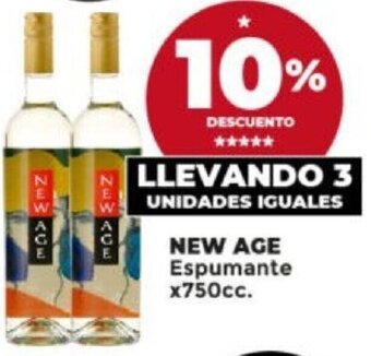 Supermayorista Vital NEW AGE Espumante x750cc. oferta