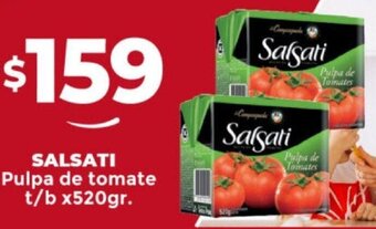 Supermayorista Vital SALSATI Pulpa de tomate t/b x520gr. oferta
