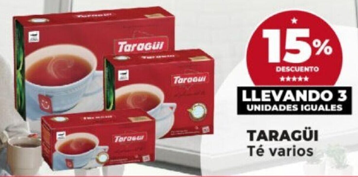 Supermayorista Vital TARAGÜI Té varios oferta