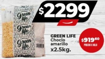 Supermayorista Vital GREEN LIFE Choclo amarillo x2.5kg. oferta