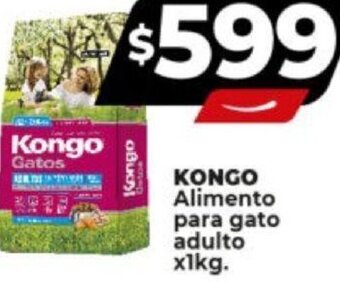 Supermayorista Vital KONGO Alimento para gato adulto x1kg. oferta