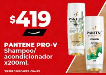 Supermayorista Vital PANTENE PRO-V Shampoo/ acondicionador x200ml. oferta