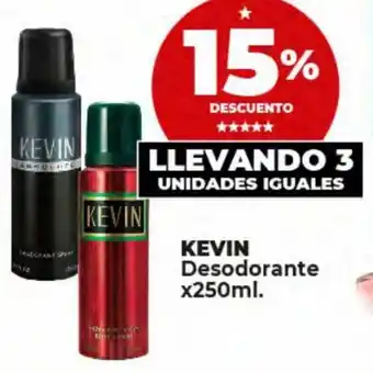 Supermayorista Vital KEVIN Desodorante x250ml. oferta