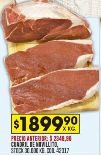 Coto CUADRIL DE NOVILLITO oferta