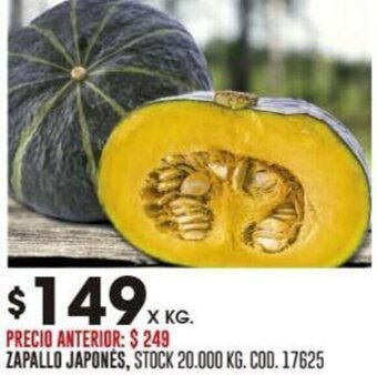 Coto ZAPALLO JAPONÉS oferta