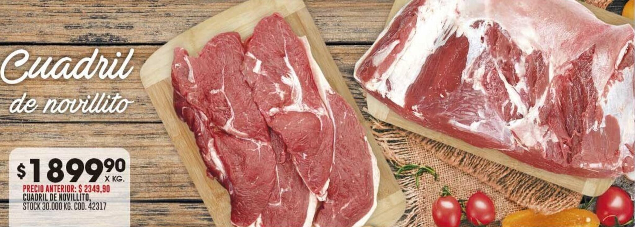 Coto CUADRIL DE NOVILLITO oferta