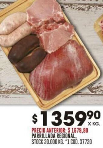 Coto PARRILLADA REGIONAL oferta