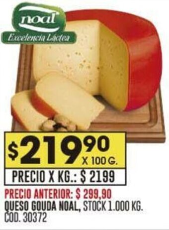 Coto QUESO GOUDA NOAL oferta